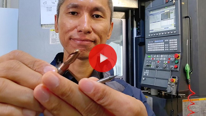 GC模具铣刀新能源车灯模具加工应用