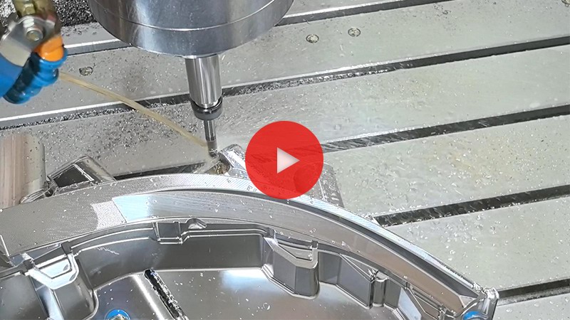 GC模具铣刀汽车零部件模具加工应用