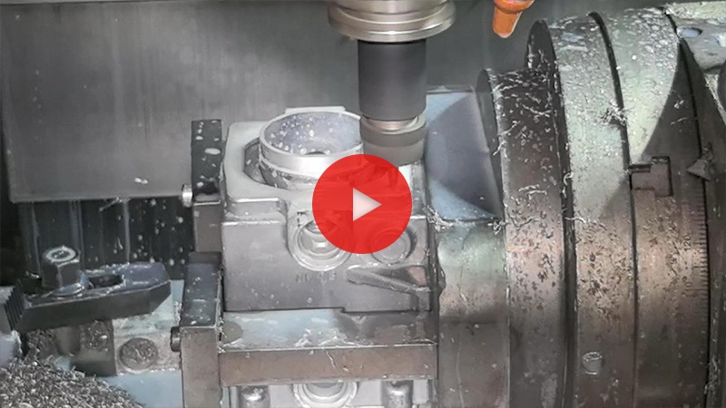 非标铝用铣刀压铸铝合金汽车零部件加工